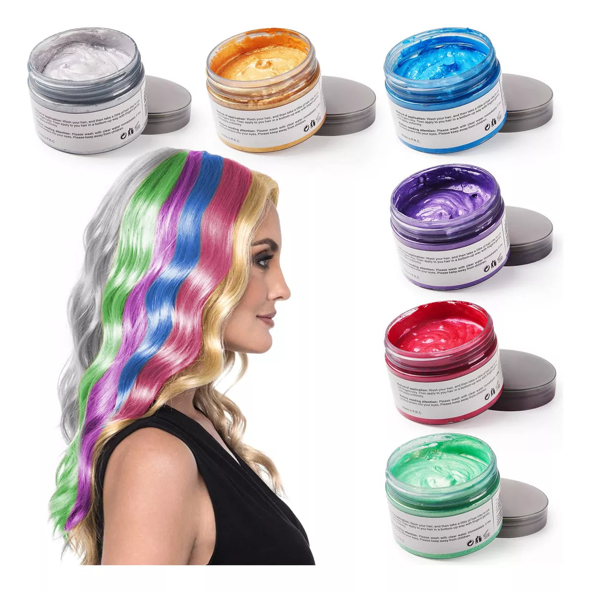 👩‍🦰Cera Colorante para Cabello🌈