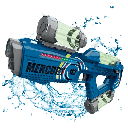 🔫Pistola de agua con luces🚨¡El Juguete Más Divertido para Aventuras Acuáticas Sin Límites!