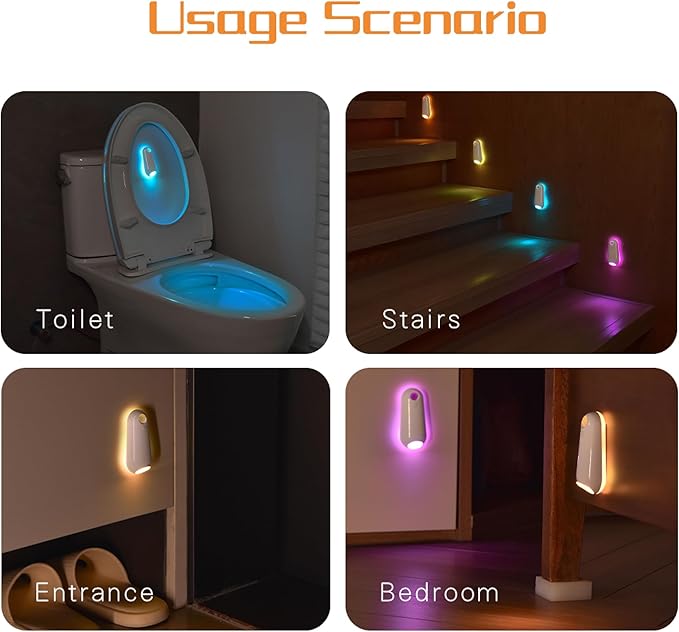 💡Lámpara LED con Sensor de Movimiento🏃Ilumina Tu Hogar con Seguridad y Estilo