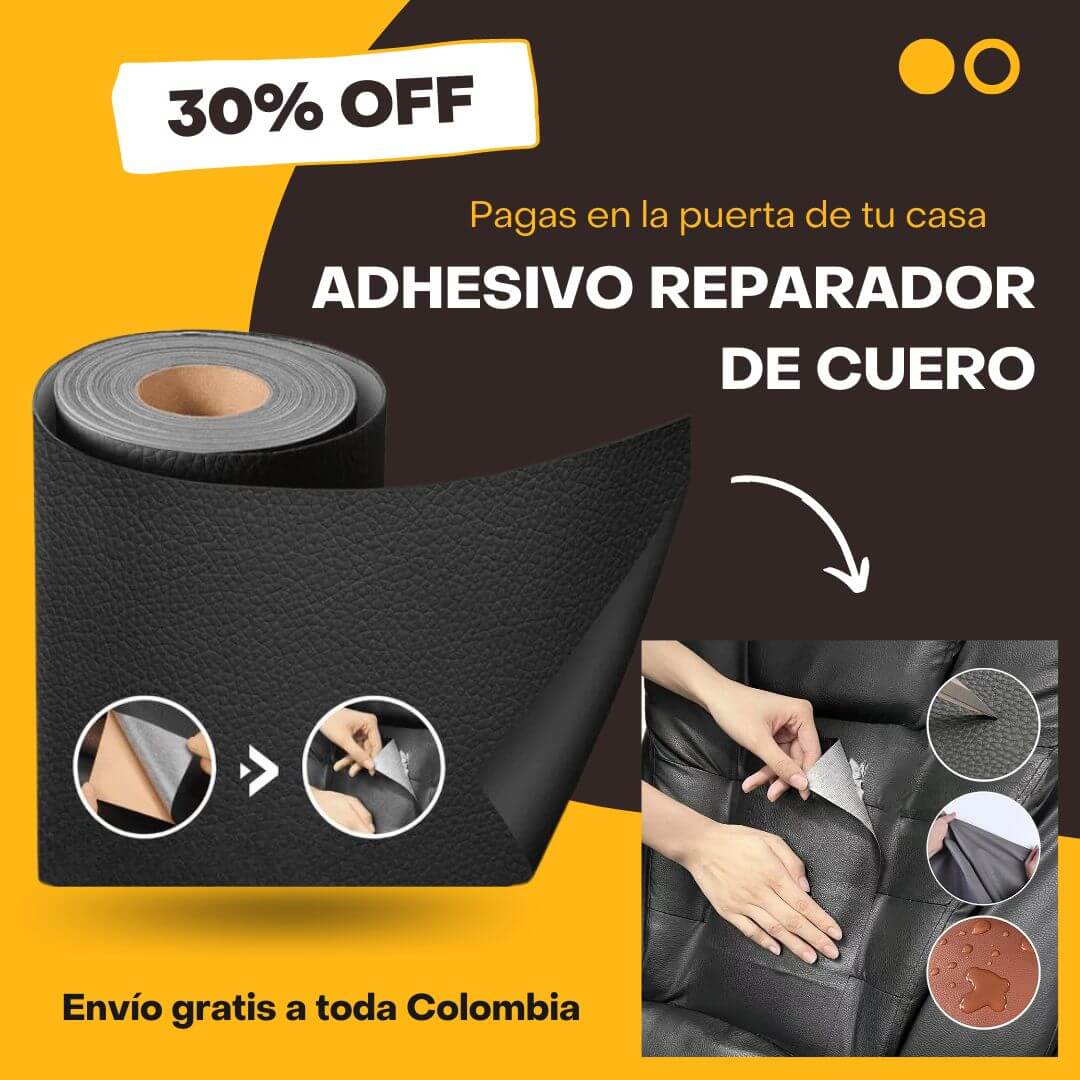 REPARADOR DE CUERO ADHESIVO x 140 CM🤩😱