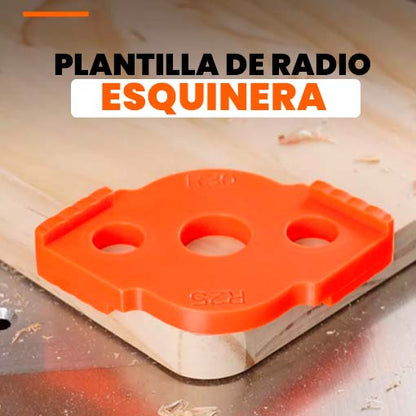 🚪Plantillas de Radio Esquineras🤩¡CREA DE MANERA PRECISA Y SEGURA BORDES REDONDEADOS PARA TUS PROYECTOS EN MADERA!