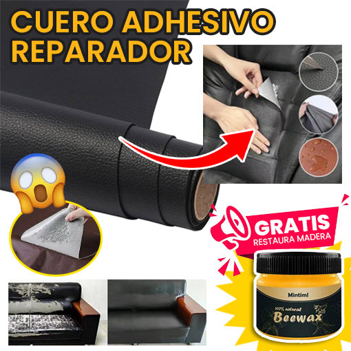 REPARADOR DE CUERO ADHESIVO x 140 CM🤩😱